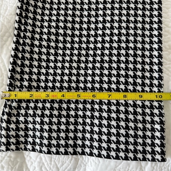 Cabi Houndstooth Wide Leg Pants Size 0 NWOT Chic High Rise Trouser - Picture 13 of 15
